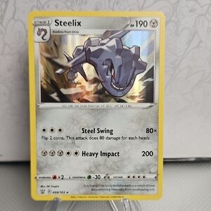 Steelix 099/163 Pokemon TCG Holo Rare